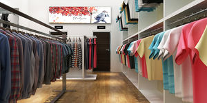 Quiosco <span class=keywords><strong>de</strong></span> exhibición <span class=keywords><strong>de</strong></span> <span class=keywords><strong>ropa</strong></span> personalizable para tienda <span class=keywords><strong>de</strong></span> centro comercial escaparate <span class=keywords><strong>de</strong></span> <span class=keywords><strong>ropa</strong></span> <span class=keywords><strong>de</strong></span> diseño interior - Product Image 4