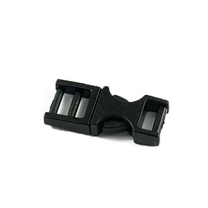Plastic Buckle 3mm Sliding Buckle For Bags Adjustable <b>Webbing</b> Black Durable Wear Resistant - Product Image 3