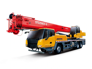 รถเครนบรรทุก STC250C5-8 ที่เชื่อถือได้ ความจุ <span class=keywords><strong>25</strong></span> ตัน กำลัง 230 กิโลวัตต์ บูมยืดไสลด์ได้ 50 เมตร - Product Image 6