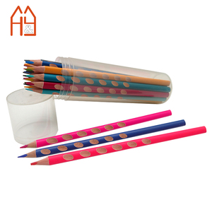 Juego <span class=keywords><strong>de</strong></span> Lápices Triangulares <span class=keywords><strong>de</strong></span> <span class=keywords><strong>Colores</strong></span> <span class=keywords><strong>de</strong></span> Fantasía, 24 <span class=keywords><strong>Colores</strong></span>, para Escribir y Dibujar, con Mina Suave, Logotipo Personalizado - Product Image 4