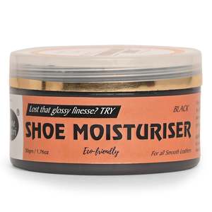 Achetez le hydratant pour chaussures noir pour chaussures en cuir souple, crème conditionneuse et lustrante pour cuir, restaure la couleur et la brillance, hydratant pour chaussures - Product Image 3