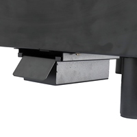 Barbecue Électrique Professionnel pour Légumes, Grill Commercial à Charbon de Bois avec Fumoir à Granulés et Trémie d'Alimentation Automatique pour la Cuisson BBQ