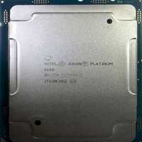 Processeur CPU Xeon Scalable Server SR3B0 2,1 GHz 24 cœurs Platinum 8160, neuf/d'occasion, socket LGA2011-3, cache L3 8 Mo, processus 12 nm, 64 bits