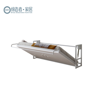 Producto personalizado de fábrica, camas de pared Murphy plegables con apertura <span class=keywords><strong>Horizontal</strong></span> Queen, <span class=keywords><strong>cama</strong></span> de Metal <span class=keywords><strong>para</strong></span> camas que ahorran espacio - Product Image 3