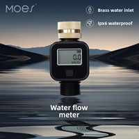 Vanne de contrôle d'eau en laiton pour maison intelligente avec minuterie, étanche IP55, écran LCD, contrôle par application, programmation, connecteur de tuyau d'eau PC