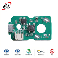 Boîtier TV intelligent Android, carte de circuit imprimé, services d'assemblage de cartes FR4 pour batteries externes personnalisées, fabricant de PCBA certifié ISO/ROHS, Android