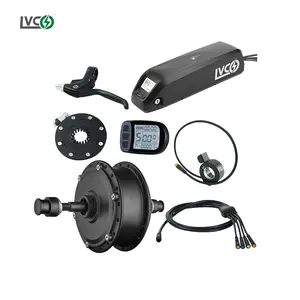 LVCO26インチDIY電動マウンテンバイク変換キット電動自転車変換キット28インチコントローラー一体型バッテリー付き