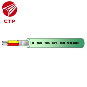 Câble électrique multibrins à âme en cuivre, gainé de caoutchouc, classé 300V, super flexible, pour soudage, multiconducteur plat, pour ordinateur WCH - Product Image 1