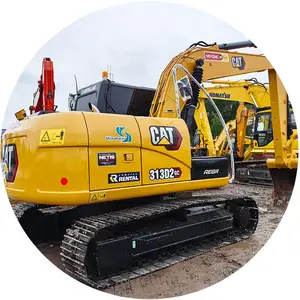 Dalam kondisi baik excavator rc Excavator CAT313 digunakan penggali CAT313D mesin penggali bumi