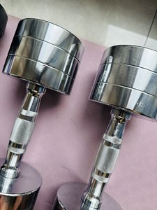 Wholesale Solid Steel Electroplated <b>Dumbbells</b> Integrated Fixed <b>Dumbbells</b> for Men and Women Professional Grade for Home Workouts - Product Image 5