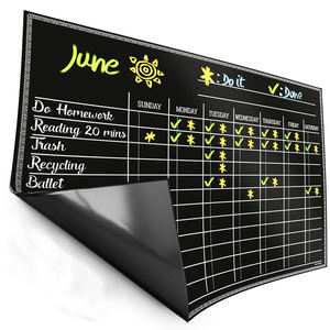 Offre Spéciale calendrier magnétique autocollant mural objectif de travail mensuel gestion du temps tableau de calendrier pour la planification organisation des aimants de réfrigérateur - Product Image 3