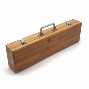 4 pièces ensemble de gril de <span class=keywords><strong>barbecue</strong></span> de style classique accessoire de <span class=keywords><strong>barbecue</strong></span> outil de <span class=keywords><strong>barbecue</strong></span> avec boîtier <span class=keywords><strong>en</strong></span> bois, <span class=keywords><strong>kit</strong></span> d'ustensiles de <span class=keywords><strong>barbecue</strong></span> <span class=keywords><strong>en</strong></span> acier inoxydable ustensiles de cuisine bon marché - Product Image 3