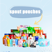 Impression personnalisée 1 litre, savon liquide, détergent, boisson, yaourt, gelée, shampoing, emballage cosmétique, pochette à bec