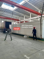 Maison en conteneur extensible coupe-vent de luxe portable et modulaire préfabriquée aux normes américaines à prix réduit de 40 pieds en Chine