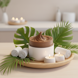 Masque facial nettoyant à l'extrait <span class=keywords><strong>de</strong></span> plante semi-finis <span class=keywords><strong>de</strong></span> 1 kg avec Salvia Miltiorrhiza, purifiant les pores, clarifiant la peau, hydratant, OEM - Product Image 2