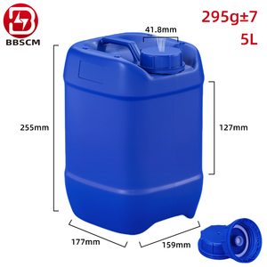Bidons empilables carrés en HDPE de qualité alimentaire pour le stockage d'<span class=keywords><strong>essence</strong></span>, de diesel, de produits chimiques et d'eau avec une excellente étanchéité - Product Image 4