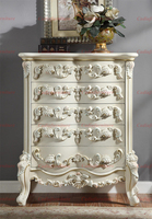 Ensembles de chambre à coucher classiques de luxe en bois massif, mobilier royal, ensemble de chambre à coucher en bois blanc, design sculpté en bois de bouleau
