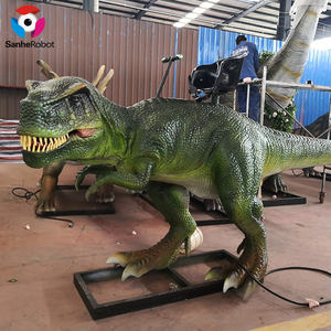 Centre commercial petits animaux de promenade dinosaures à monter sur la voiture jouet pour le parc d'attractions tour de dinosaure marche tour de dinosaure - Product Image 2