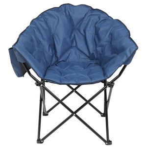 DB léger bleu alliage acier Camping chaise pliable polyvalent Camping en plein air randonnée voyage pêche ateliers extérieurs - Product Image 2