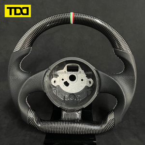 Volant en fibre de carbone véritable TDD compatible avec Lamborghini Gallardo 2009 2010 2011 2012 2013 2014 - Product Image 1