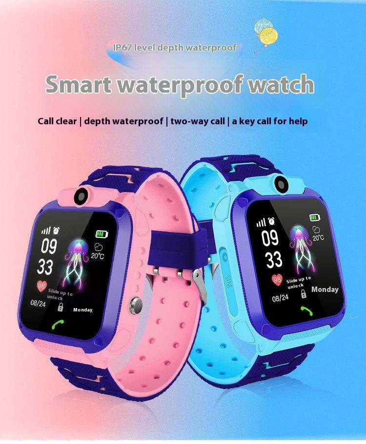 Q12สีฟ้าที่ไม่กันน้ำ