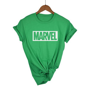 T-shirts décontractés pour femmes tendance Harajuku, punk <span class=keywords><strong>rock</strong></span> MARVEL, coton Tumblr, t-shirt décontracté hipster pour <span class=keywords><strong>femme</strong></span>, hauts graphiques - Product Image 3