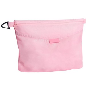 Pochette de maquillage en PVC à fermeture éclair, grande, avec logo personnalisable, tendance, imperméable, organiseur de voyage, sac cosmétique - Product Image 4