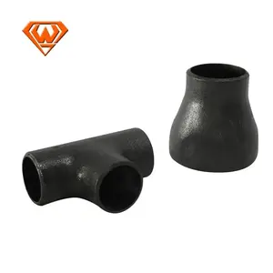 Weld Fitting With DIN Standard Reducing Tee Item With Biggest Size Of 48"