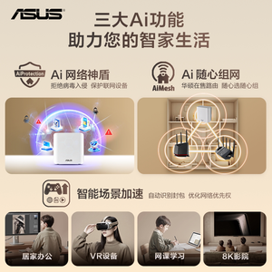 Zenax Mesh WiFi 7ชุด10% Gigabit ไร้สายสำหรับเล่นเกมเราเตอร์เวอร์ชัน3 - Product Image 2