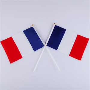 Ensemble de 20 drapeaux et écharpes pour le match de football français 2026 – Kit de drapeaux portables et écharpes pour supporters – Cadeau idéal pour les fans de football – Drapeaux à agiter pour le stade de France - Product Image 5
