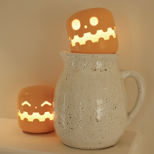 Lámpara Nocturna LED con Diseño de Calabaza, Linda y Portátil, con Sensor de Luz Inteligente y Control Táctil, Decoración para Sala de Estar, Iluminación para Halloween - Product Image 4