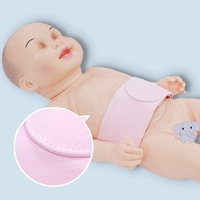 Ceinture d'hernie ombilicale réglable et confortable en coton pour nourrissons, enveloppe abdominale pour nouveau-nés, bande abdominale, fournitures de santé