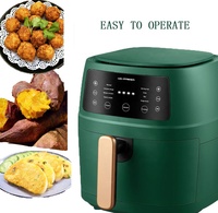 Oven Penggorengan Udara 2023 Promo Panas, Kapasitas 5L, 1500W, Masak Sehat Tanpa Minyak