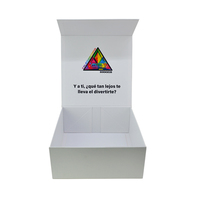 Luxus bedruckter recycelbarer Karton Custom Design Leere starre Geschenk box Bastel papier Pappe Faltbare Schachteln für die Verpackung