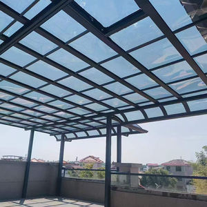 BANYAN Alliage D'aluminium Moderne Simple Double Pliant Cantilever Étanche Voiture Parking Abri En Métal Carport Auvent Garage - Product Image 5