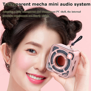 Nouvelle Enceinte TWS Portable Mecha sans Fil avec Subwoofer Puissant pour la Maison, <span class=keywords><strong>Son</strong></span> Stéréo, <span class=keywords><strong>Barre</strong></span> <span class=keywords><strong>de</strong></span> <span class=keywords><strong>Son</strong></span> et Mini Haut-parleur pour Fêtes - Product Image 5