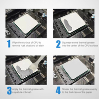 Pasta Térmica de Sílice para Refrigeración de GPU TG-8 2g 4g 8g 10g 20g, Grasa Térmica para CPU de Tarjetas Gráficas de Computadoras de Escritorio y Portátiles
