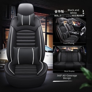 Accesorios Interiores para Automóviles <span class=keywords><strong>2022</strong></span>, Fundas de Asiento de Cuero Universales para Automóviles, Completamente Envolventes, para bmw, audi, <span class=keywords><strong>Mercedes</strong></span>, benz, toyota, honda, Kia - Product Image 1