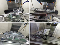 Stampo per iniezione plastica di alta qualità per la progettazione di contenitori per elettronica domestica, con software UG/ProE, per stampi di alta precisione