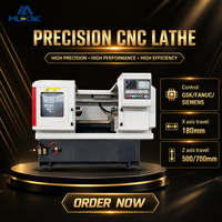 Mini tour CNC CK6136x750 pour le travail des métaux et la fabrication industrielle