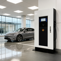 Estación de Carga Comercial para Vehículos Eléctricos 60kW CCS2 Gun OCPP 1.6J, Solución de Estacionamiento para Flotas con Conector Dual Independiente Jinghu TA-DC-DD 60-B