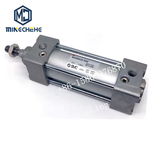 Cilindro Neumático MDBB32-75Z con Varilla de Acoplamiento, Diámetro de 32 mm, Carrera de 75 mm, Estándar ISO 6431, Doble Acción, con Imán para Automatización - Product Image 1