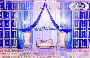 Escenario de Boda con Paredes de Velas en Londres, Escenario de Boda de Ensueño, Paredes de Velas Metálicas, Elegante Escenario de Recepción, Paredes Traseras de Velas - Product Image 6