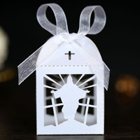 Boîte à dragées personnalisée pour mariage, directement de l'usine, emballage élégant pour chocolats, fabriqué en Chine, personnalisable