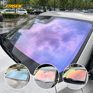 Película Camaleón para Ventanas de Auto PET de Doble Capa Plateada, Color Emperador, Rechazo UV del 99%, Rechazo IRR del 99%, Alta Transparencia, Cambia de Color - Product Image 1