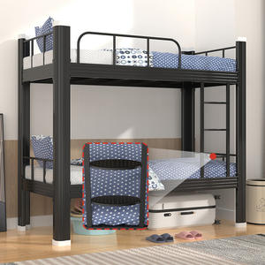 Vente en gros d'usine de lits doubles superposés en métal pour dortoir scolaire lits superposés en métal lits superposés pour adultes - Product Image 5