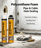 Mousse de polyuréthane PU en gros, personnalisable |   Adhérence forte, pour l'étanchéité et la fixation des trous dans les murs