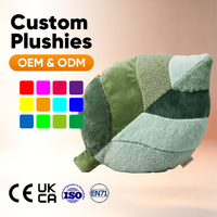 Cuscino Peluche a Forma di Mela Multicolore Personalizzato OEM ODM, Decorazione per la Casa, Giocattolo Imbottito con Imbottitura in Cotone PP, Certificato ASTM, Unisex
