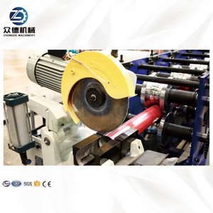 Tự động PLC kiểm soát kim loại ống cống downspout máng xối cuộn tạo thành máy thành phần cốt lõi bánh răng mang gạch làm máy móc - Product Image 2