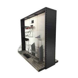 Tablero colgante de doble cara Área de exhibición grande Herramienta de aire Soportes independientes Accesorios para herramientas eléctricas Soporte de exhibición - Product Image 4